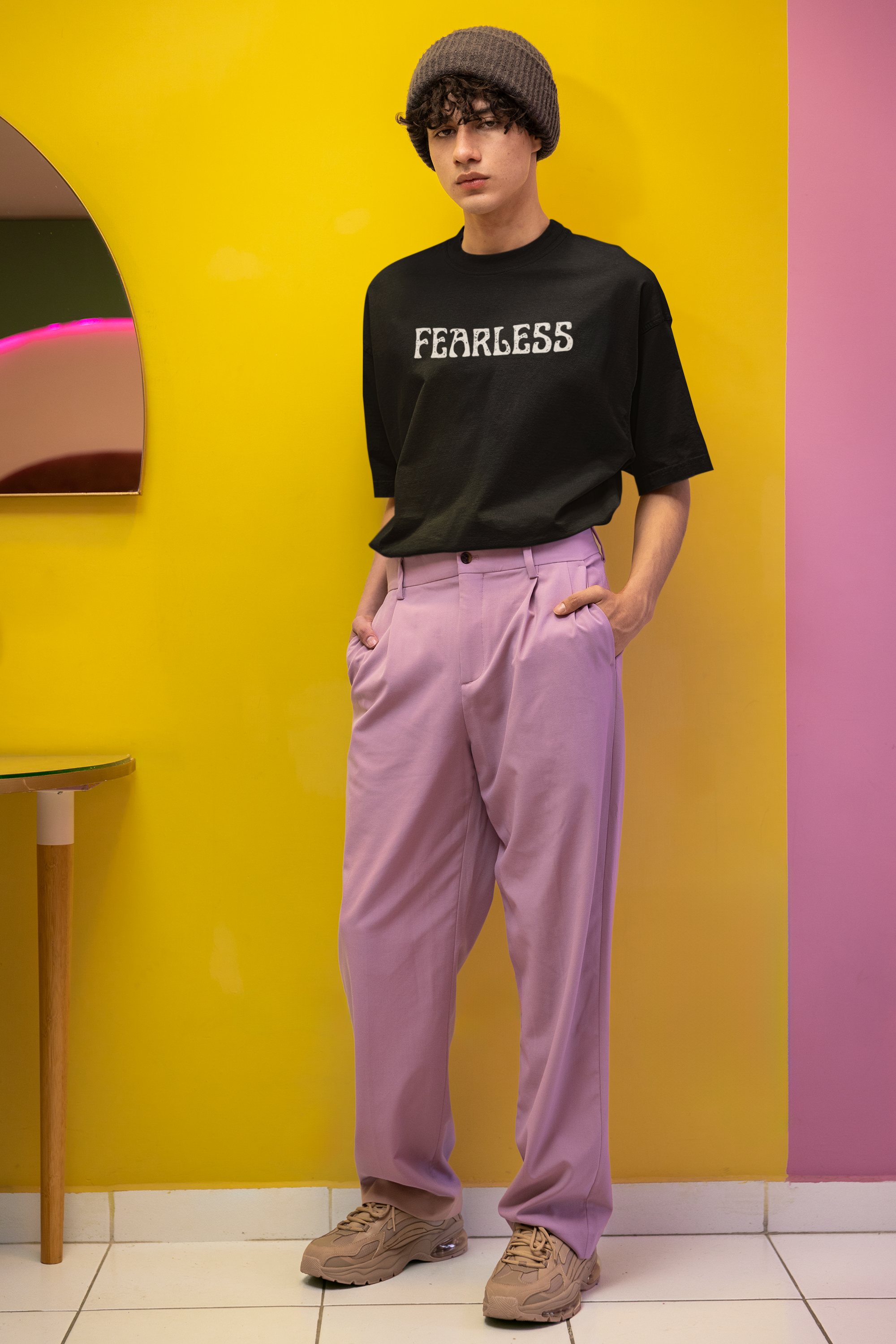 Fearless Oversized T-Shirt – Bold Streetwear Statement